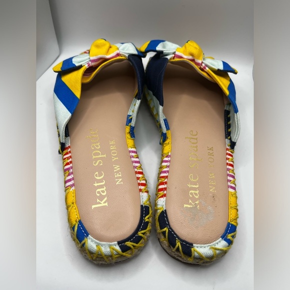 Kate Spade Saltie Shore Slip-On Espradrille Sandal Multi-Color Size 6.5 - Picture 7 of 9